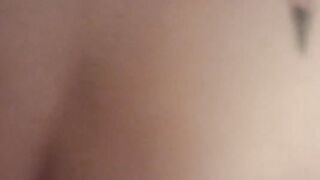 Determined to smash my she-creature girlfriend while she was doing work on the computer