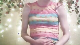 t-model foolish millie wets her nappy than pops