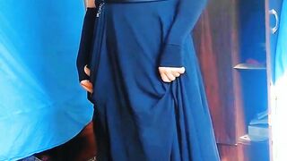 CELEB CROSSDRESSERKITTY YOUTUBER Logng Part Rress Stunning Super-cute Young Fledgling Femboy Slick Whi