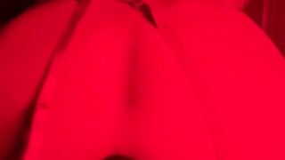 TRANSSEXUAL hoe Jasmine Love rails massive trouser snake while dad is gone