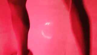 Sissy spandex superslut in douche