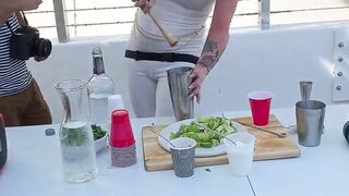 Jade Jameson visiting Miami Nightclub to make gulps!!