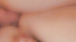 Large white hetero man plumbs my asspussy in his porch in hopes his roomies will catch us