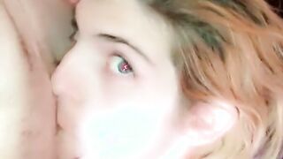 Gargling heterosexual stud in his porch expecting his roomies catch us