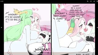 RWBY Hermaphroditism X Woman Love Bedroom Comic Porno