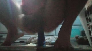 Thor rails her fake penis