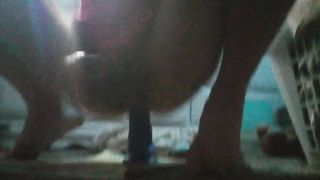 Thor rails her fake penis