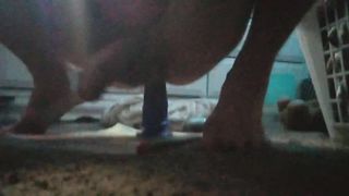 Thor rails her fake penis