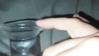 can't get enough of cramming up my cooch with my fresh faux-cock