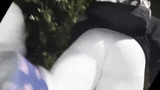 Ambling to the gym in my stretch pants