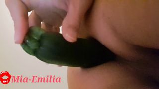 Teenager transgendergirl @Mia-Emilia It provides itself with a big eggplant high-resolution pic qual