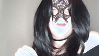 Stunning trans caught toying with her undies point of view jerk off instructions