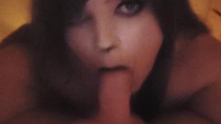 Halloween sissy Cd whore deep-throats pink cigar. gulps fat fountain of jizm. Jade Storm