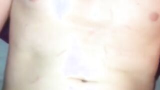 ladyboy big cock fucks guy bare and shots a huge cumshot