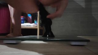Dildo play First attempt
