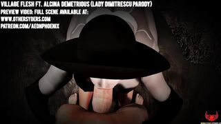 Preview Lady Dimitrescu Parody: Village Flesh