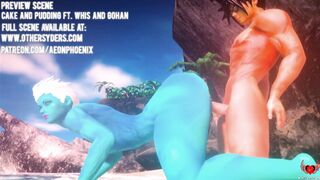 CAKE AND PUDDING FT. WHIS AND GOHAN