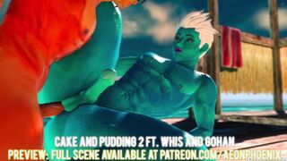 CAKE AND PUDDING 2 PREVIEW FT WHIS AND GOHAN