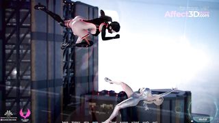 Flying High - Futanari Superhero Porn Game Overview
