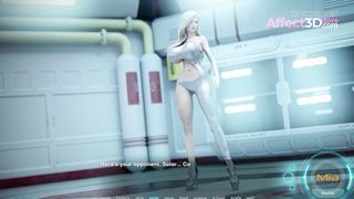 Flying High - Futanari Superhero Porn Game Overview