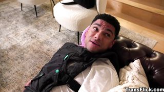 Nikki giving Andre Stone her whole, loving attention