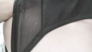 chinese femboy playing with her new toy