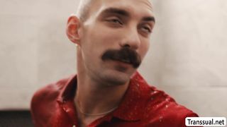 Sick pervert bareback fucks his Trans babysitter