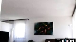 Beautiful trans latina enjoy oral sex with her boyfriend 2