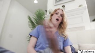 Shemale nurse Erica Cherry analed by horny patient