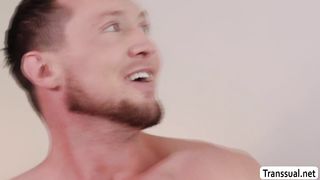 TS Korra Del Rio barebacks her cheater boyfriend