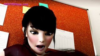 Monster Cock vs Small Cock - FULL HD Shemale Animation 2024