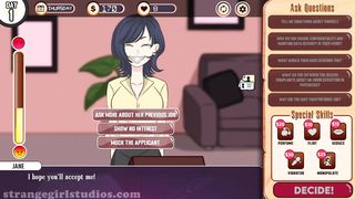 HR-FUCKING ADORABLE APPLICANT NAMED JANE