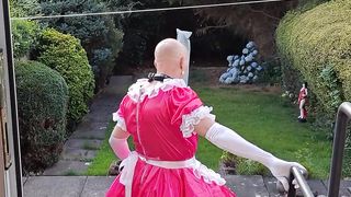 PINK SISSY MAID