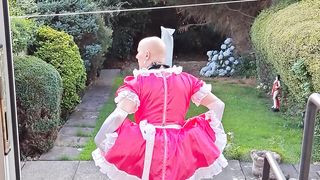 PINK SISSY MAID