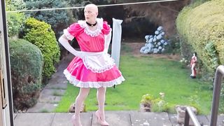 PINK SISSY MAID