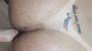 Married neighbor came sans his wifey knowing to drill my backside