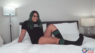 GROOBYGIRLS - Enjoy Thick And Stiff Donk Pounded And Throated Here