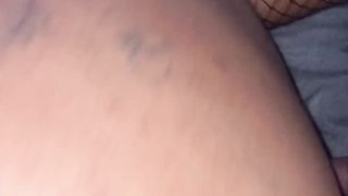 My Buddy putting in work on this large booty rump