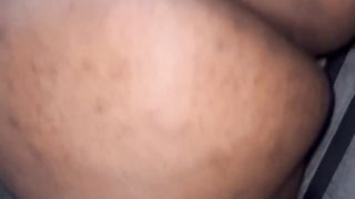 My Buddy putting in work on this large booty rump