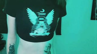 Transwoman Disrobe taunts