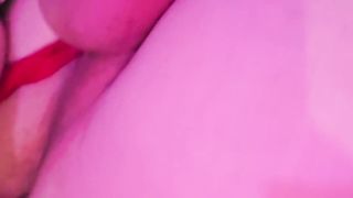 Uber-cute Trans Dame tears up herself and then spunks in her hew undergarments