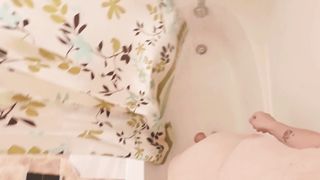 Trans POINT OF VIEW. I bathroom, I finger my self, I have a figure jiggling climax