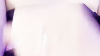 Insatiable trans lady came in her own gullet and drank all the milk