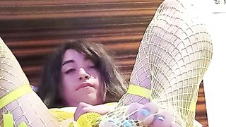 Frolicking with My clítoris in the hotel