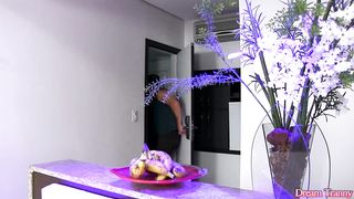 Shemale Erika Lee Has Her Crevices Wedged by 2 Successful Boys