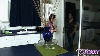 Latina TRANSSEXUAL Foxxy Entices Stranger And Makes Out Before Orgy