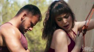 Climbing His Stiff Sausage - Rana Katana & Parker Savage