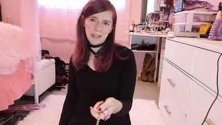 POINT OF VIEW Emo Step-stepsister Feminizes You Into Her Private Sissy Nymph