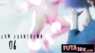 Futa3DX - Torrid Honies Have fun A Molten Sesh Of Futa Pornography D&D