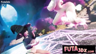 Futa3DX - Torrid Honies Have fun A Molten Sesh Of Futa Pornography D&D